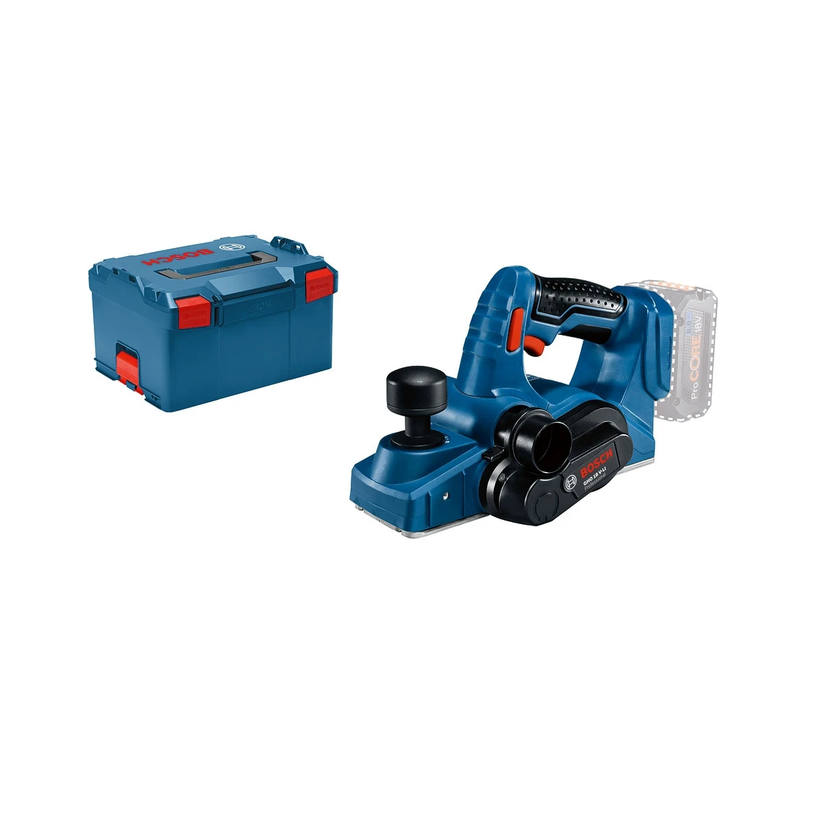 BOSCH Akku-Hobel GHO 18 V-LI In L-BOXX 1 BOSCH Akku-Hobel GHO 18 V-LI In L-BOXX