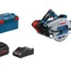 BOSCH Akku-Handkreissäge BITURBO GKS 18V-68 GC, 2x ProCORE 18V 8.0 Ah, GAL 18V-160
