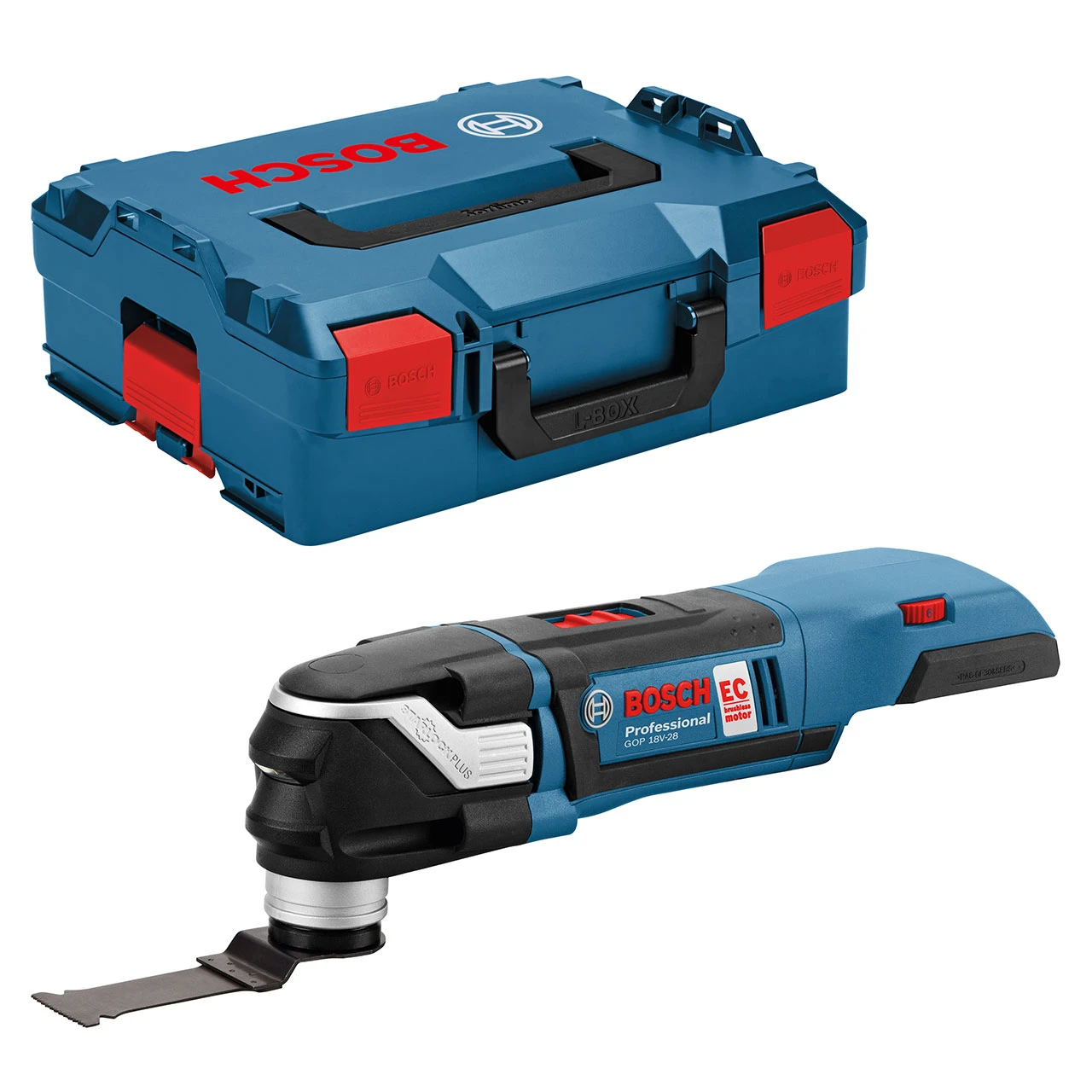 BOSCH Akku-Multi-Cutter GOP 18V-28, Solo Version, L-BOXX 1 BOSCH Akku-Multi-Cutter GOP 18V-28, Solo Version, L-BOXX