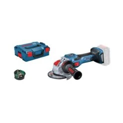 BOSCH Akku-Winkelschleifer BITURBO Mit X-LOCK GWX 18V-15 SC, Solo Version, L-BOXX