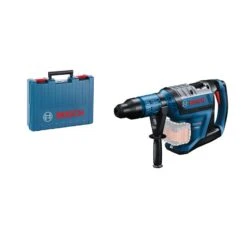 BOSCH Akku-Bohrhammer BITURBO Mit SDS Max GBH 18V-45 C, Solo Version, Handwerkerkoffer