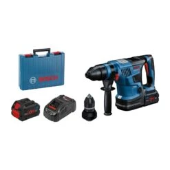 BOSCH Akku-Bohrhammer GBH 18V-34 CF Mit 2x 5,5 Ah Akku ProCORE18V, Tiefenanschlag