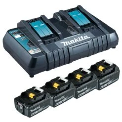 MAKITA Power Source-Kit 18V 4xBL1860B / 1x DC18RD
