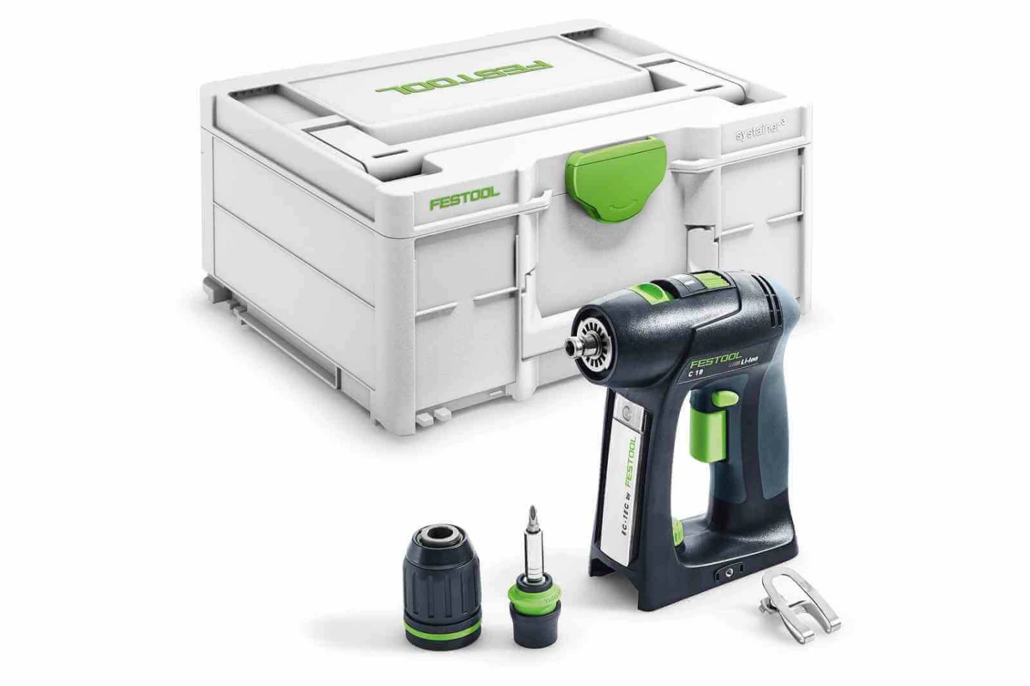 FESTOOL Akku-Bohrschrauber C 18 Li-Basic 1 FESTOOL Akku-Bohrschrauber C 18 Li-Basic