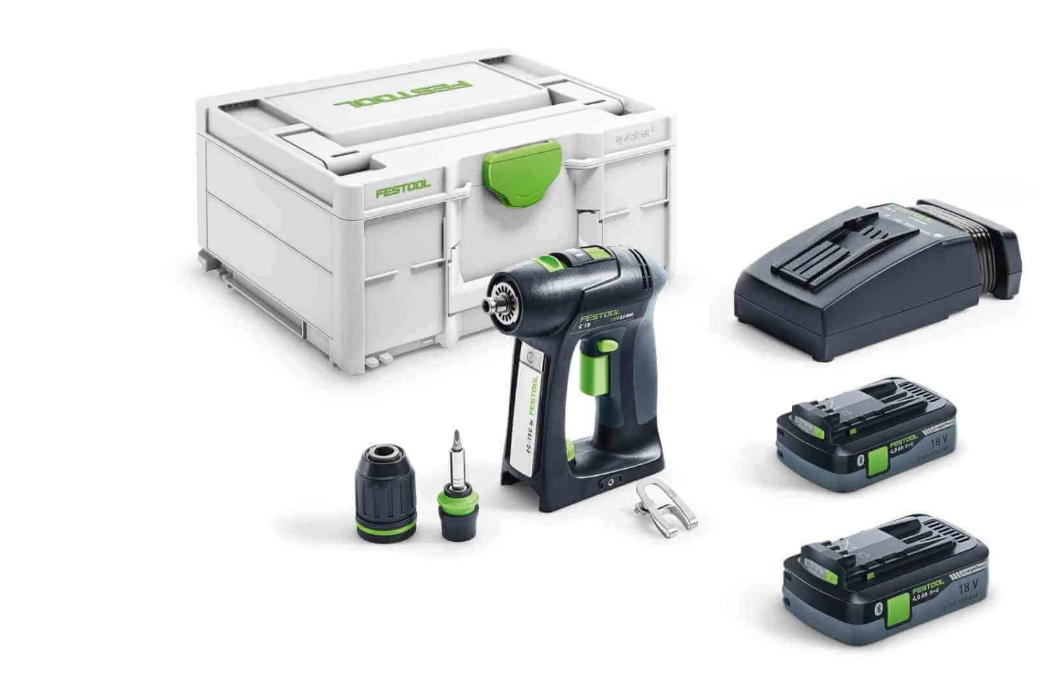 FESTOOL Akku-Bohrschrauber C 18 HPC 4,0 I-Plus 1 FESTOOL Akku-Bohrschrauber C 18 HPC 4,0 I-Plus