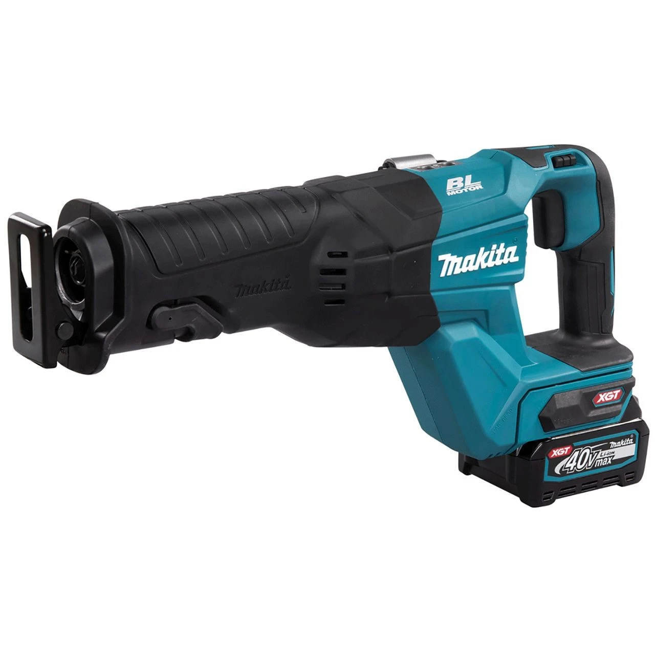 MAKITA Akku-Reciprosäge JR001GM201 40V Max. / 4,0 Ah, 2 Akkus + Ladegerät Im Transportkoffer 1 MAKITA Akku-Reciprosäge JR001GM201 40V Max. / 4,0 Ah, 2 Akkus + Ladegerät Im Transportkoffer