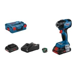 BOSCH Akku-Drehschlagschrauber GDR 18V-210 C, 2x 4,0Ah ProCORE18V, GAL 18V-40, In L-BOXX