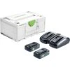 FESTOOL Energie-Set SYS 18V 2x4,0/TCL 6 DUO