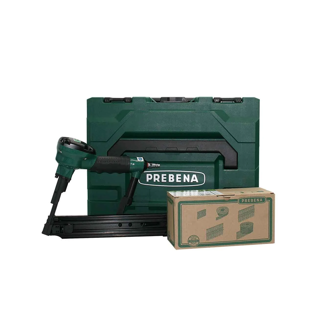 PREBENA Druckluftnagler ST2-ANK50 In MetaBOX Inkl. 1000 ANK40/50NKRI 1 PREBENA Druckluftnagler ST2-ANK50 In MetaBOX Inkl. 1000 ANK40/50NKRI