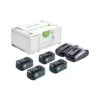 FESTOOL Energie-Set SYS 18V 4x5,0/TCL 6 DUO