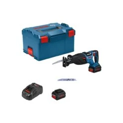 BOSCH Akku-Säbelsäge GSA 18V-28, 2 X ProCore 5.5 Ah + GAL 1880 CV In L-BOXX
