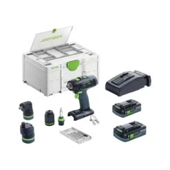 FESTOOL Akku-Bohrschrauber T 18+3 HPC 4,0 I-Set