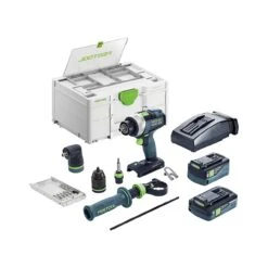 FESTOOL Akku-Bohrschrauber TDC 18/4 5,0/4,0 I-Set QUADRIVE