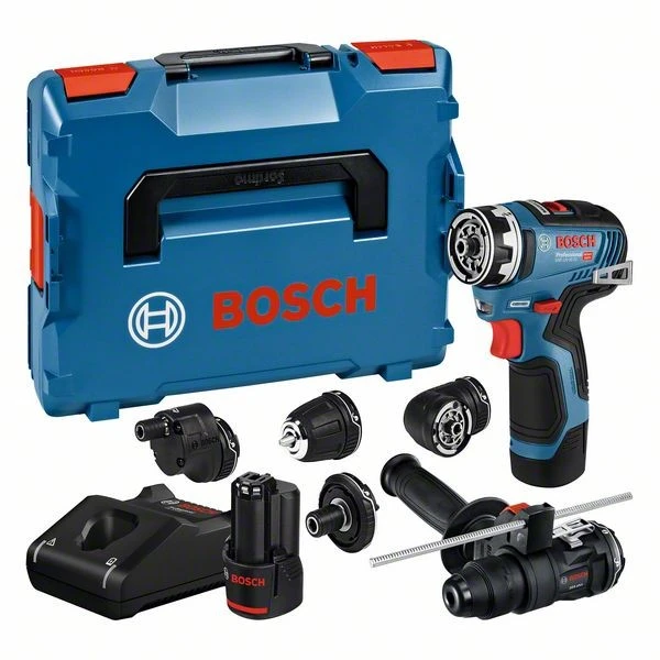 BOSCH Akku-Bohrschrauber GSR 12V-35 FC + 2 X Akku 3,0 Ah Adapter In L-BOXX 1 BOSCH Akku-Bohrschrauber GSR 12V-35 FC + 2 X Akku 3,0 Ah Adapter In L-BOXX
