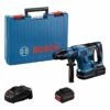 BOSCH Akku-Bohrhammer BITURBO Mit SDS Max GBH 18V-36 C, 2 X Akku ProCORE18V 5.5Ah