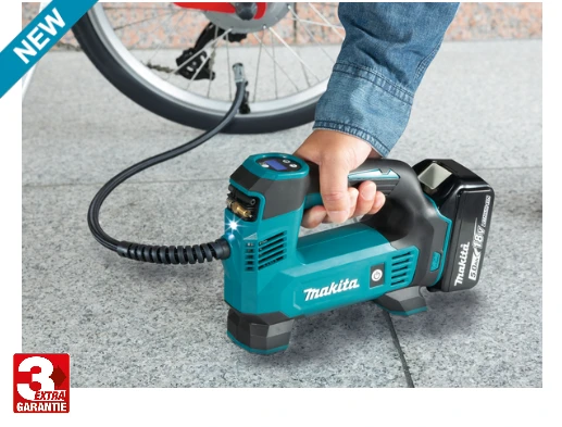 MAKITA Akku-Kompressor DMP180Z 8,3 Bar 10l/min. 2 MAKITA Akku-Kompressor DMP180Z 8,3 Bar 10l/min. – Bild 2