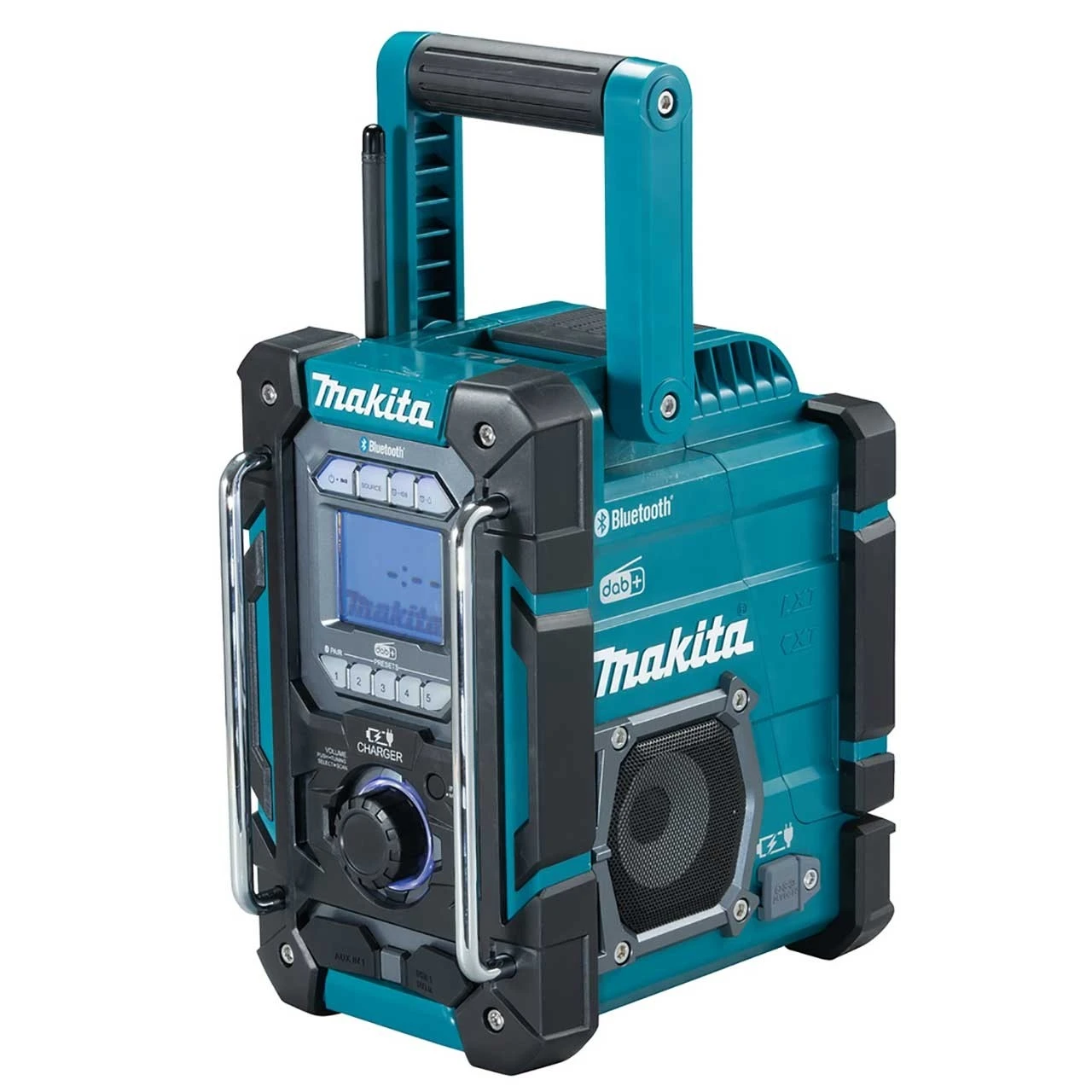 MAKITA Akku-Baustellenradio 12V Max. - 18V DAB+, Bluetooth DMR301 1 MAKITA Akku-Baustellenradio 12V Max. - 18V DAB+, Bluetooth DMR301