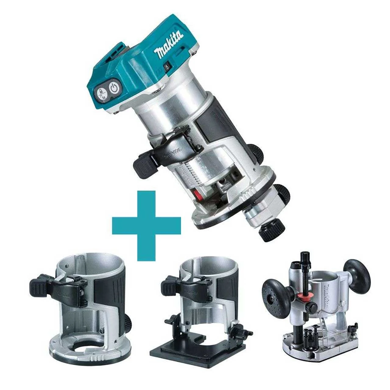 MAKITA Akku-Multifunktionsfräse DRT50ZJX2 1 MAKITA Akku-Multifunktionsfräse DRT50ZJX2