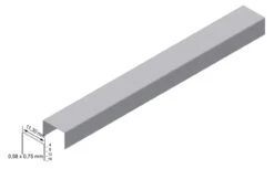 PREBENA Heftklammern Im Blister Verzinkt VX04CNK-B