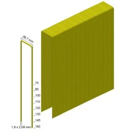 Prebena Heftklammern WP120CRFHA